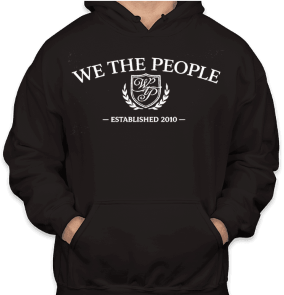 WTP club limited edition Pullover Hoodie