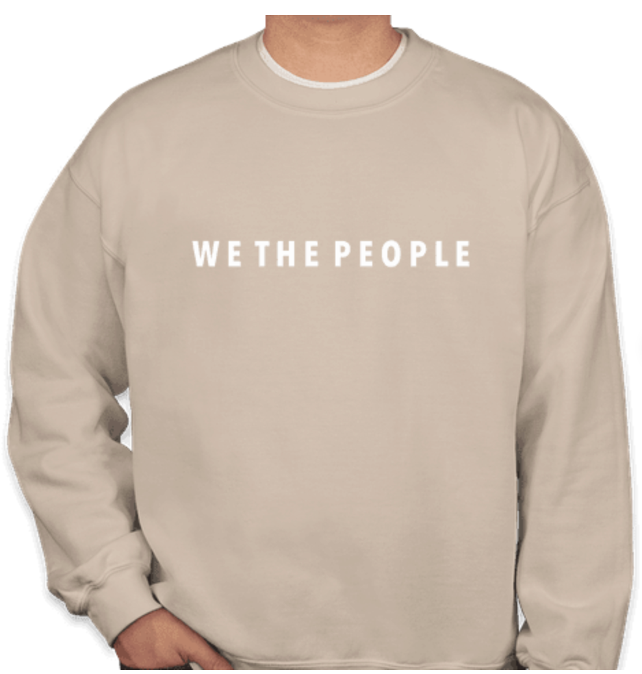 crewneck sweatshirt beige